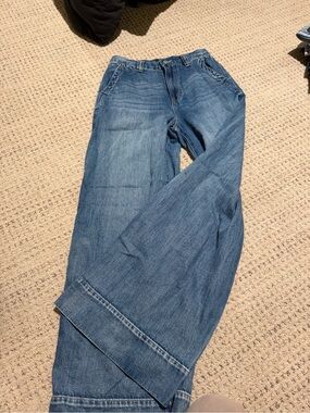 Habitual Blue Wide-Leg Flare Jeans